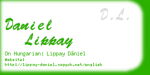daniel lippay business card